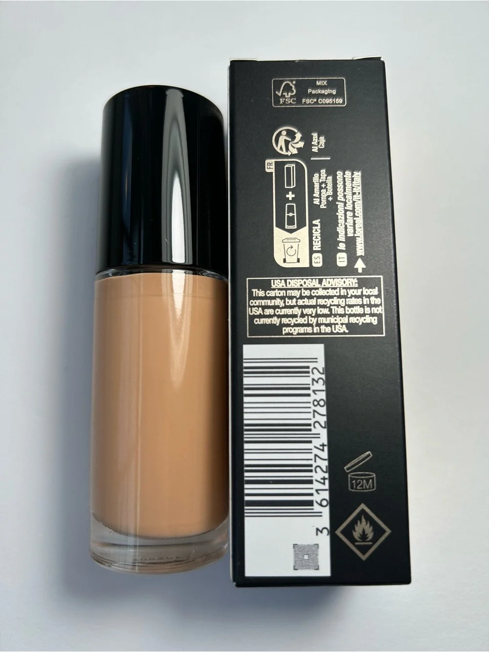 NWT🌷(#5.5) Armani Mini  Luminous Silk Natural Glow Blurring Liquid Foundation